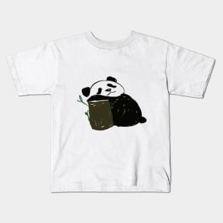 Sleepy Panda Kids T-Shirt
